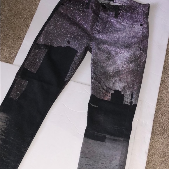 Hudson purple City New York Jeans! - Picture 6 of 8